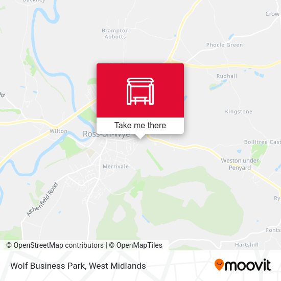 Wolf Business Park map