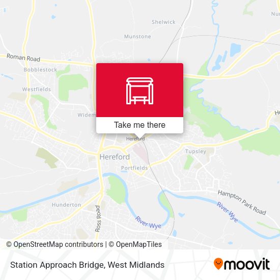 Station Approach Bridge map