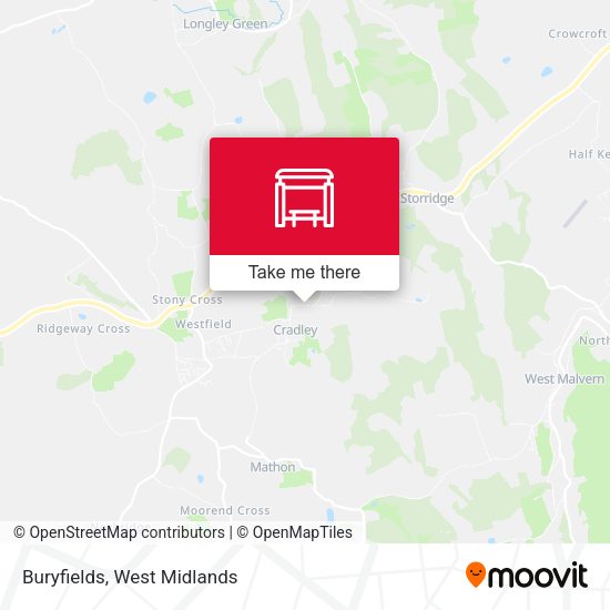 Buryfields map