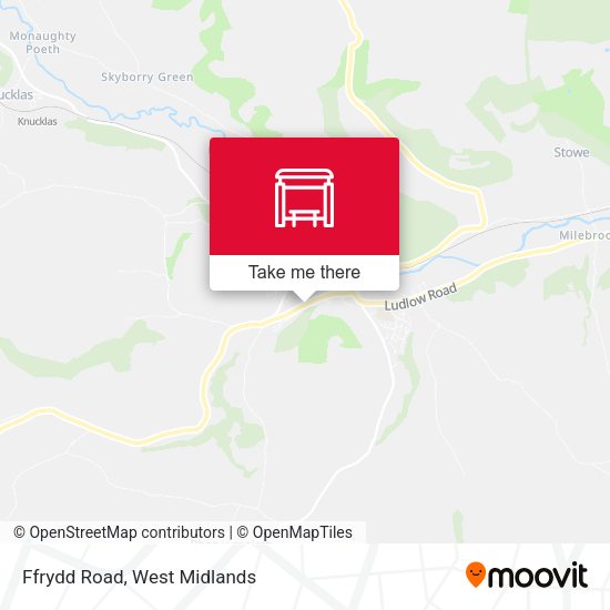 Ffrydd Road map