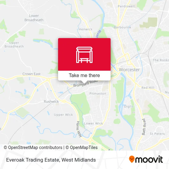 Everoak Trading Estate map