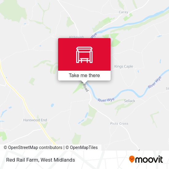 Red Rail Farm map