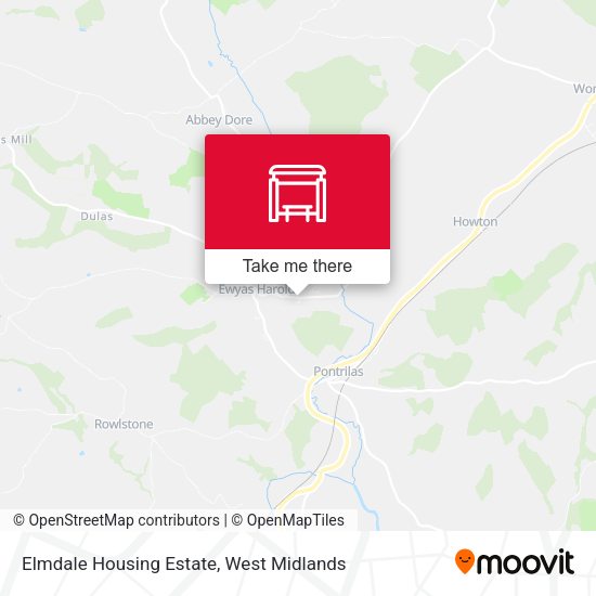 Elmdale Housing Estate map