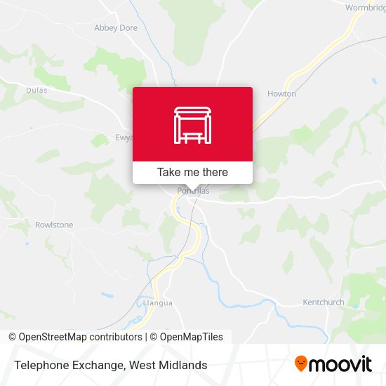 Telephone Exchange map