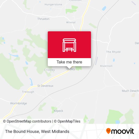The Bound House map