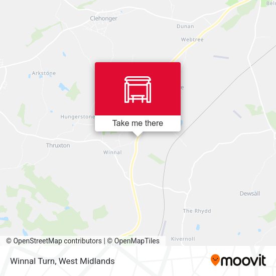 Winnal Turn map