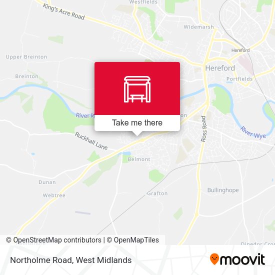 Northolme Road map