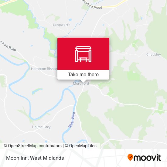 Moon Inn map