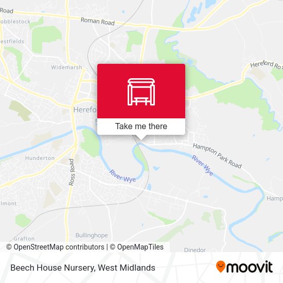 Beech House Nursery map