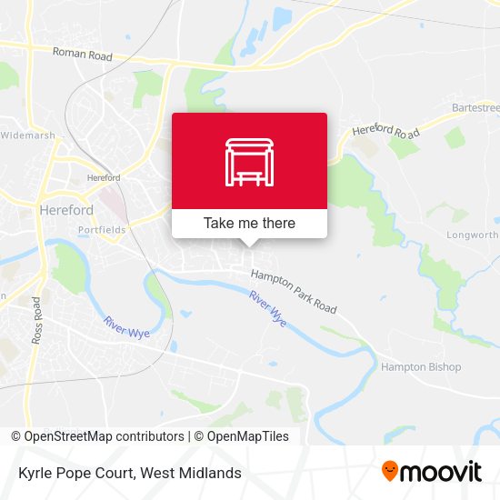 Kyrle Pope Court map