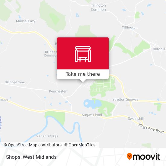 Shops map