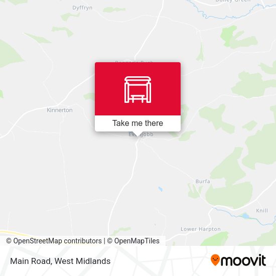 Main Road map
