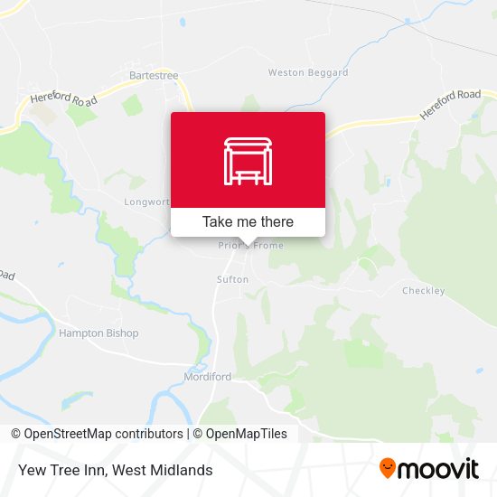 Yew Tree Inn map