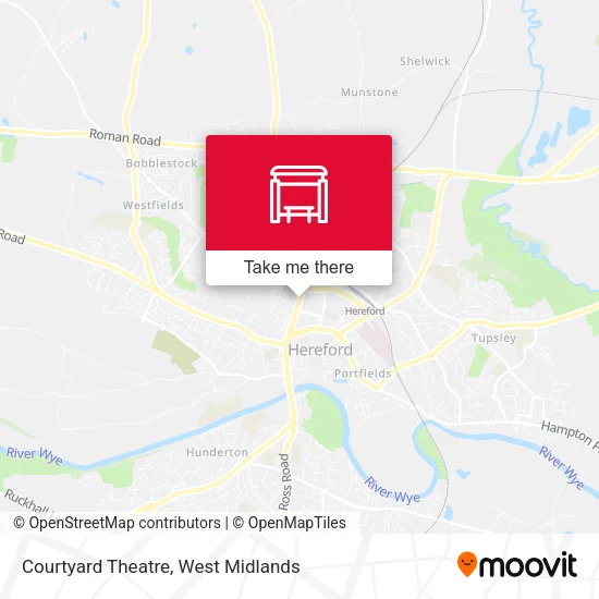 Courtyard Theatre map