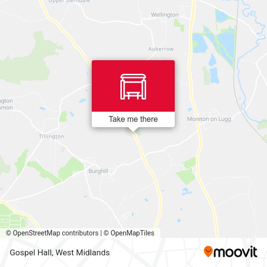 Gospel Hall map