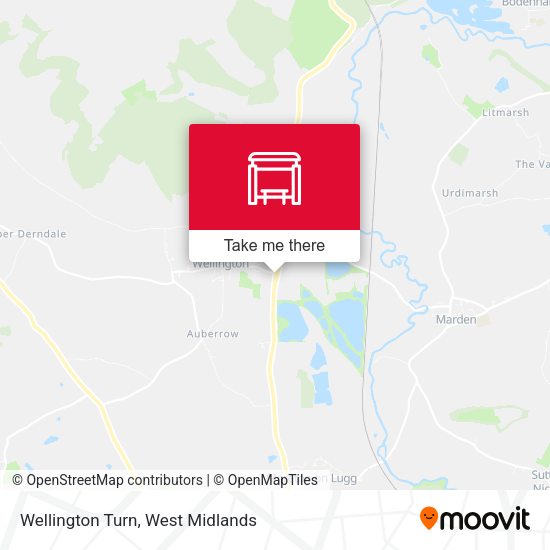 Wellington Turn map