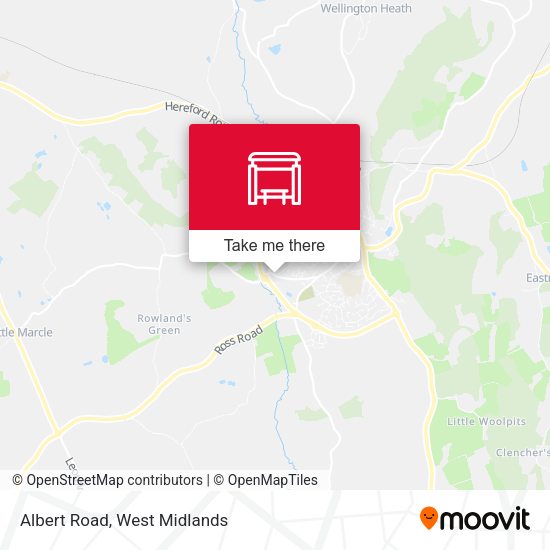 Albert Road map