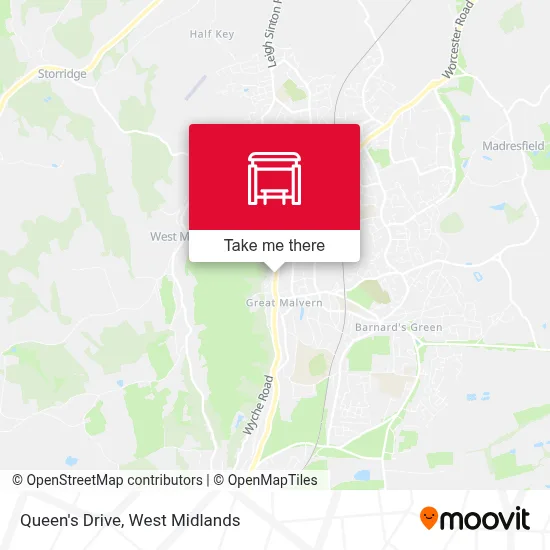 Queen's Drive map