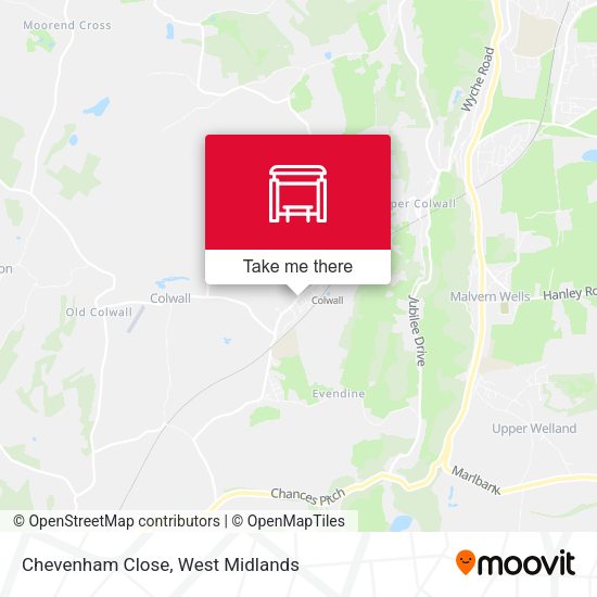 Chevenham Close map
