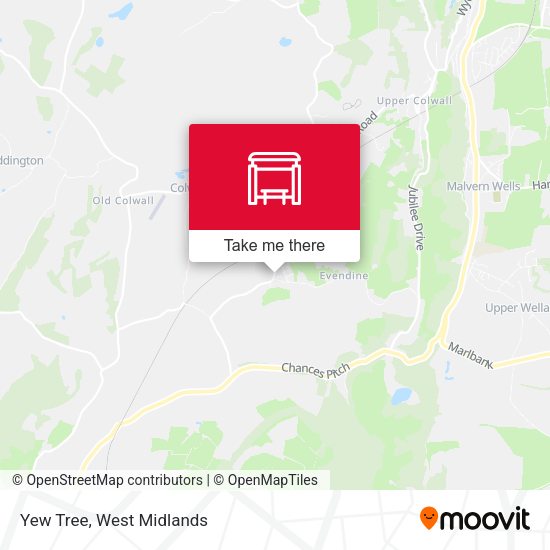 Yew Tree map