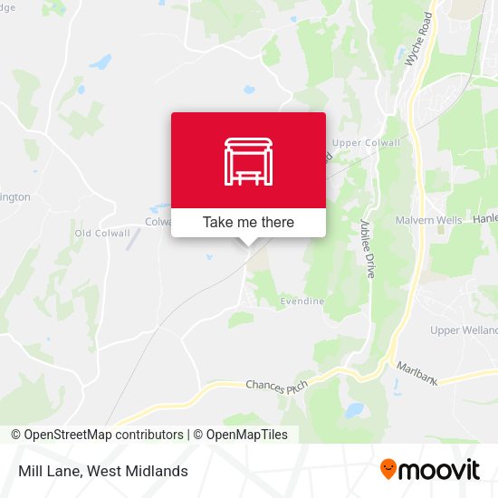 Mill Lane map