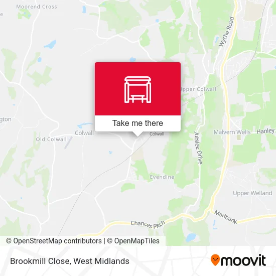 Brookmill Close map