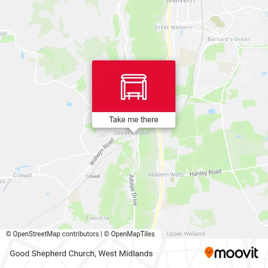 Good Shepherd Church map