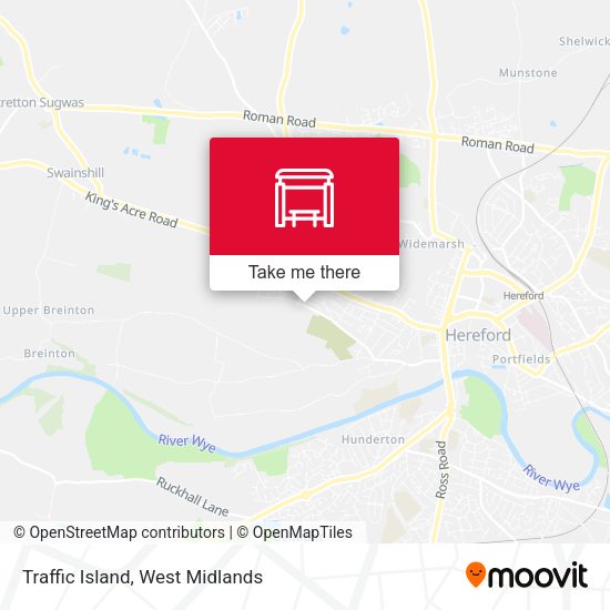 Traffic Island map