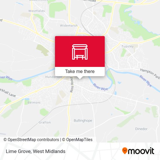 Lime Grove map