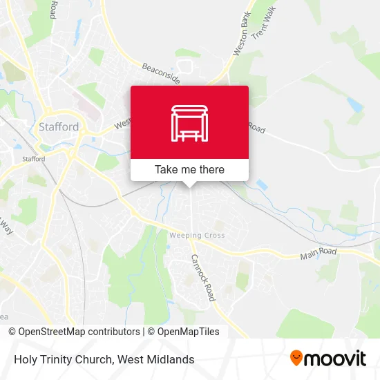 Holy Trinity Church map