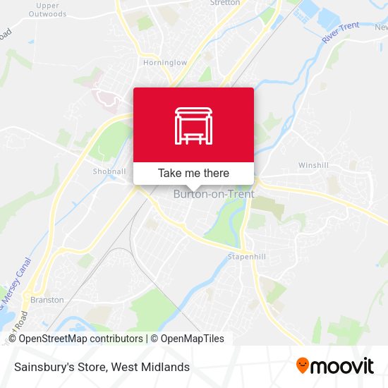 Sainsbury's Store map