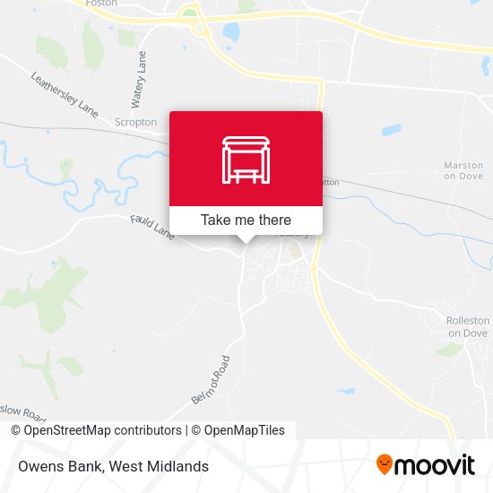 Owens Bank map