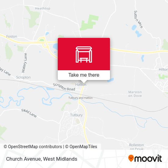 Church Avenue map