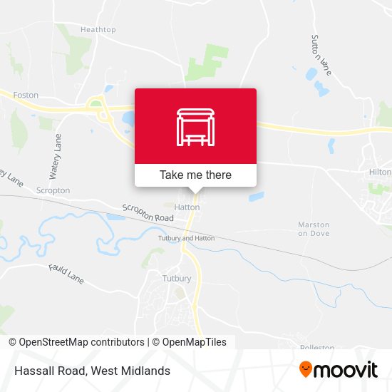 Hassall Road map