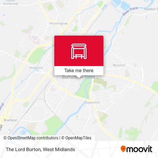 The Lord Burton map