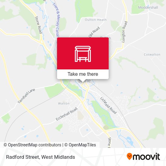 Radford Street map