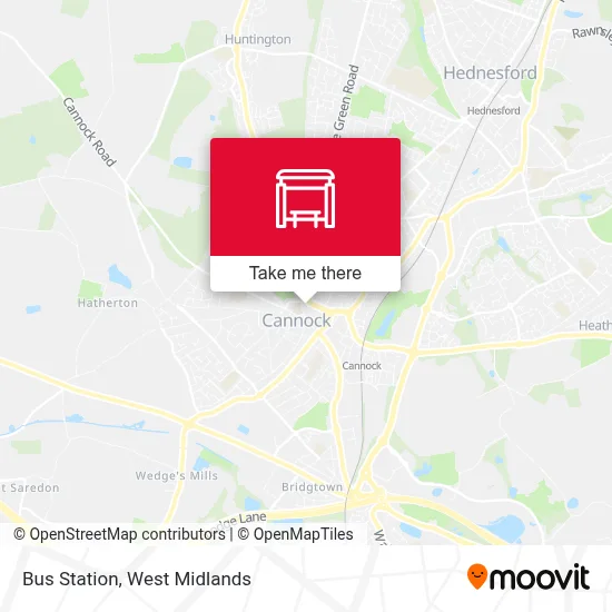 Bus Station map