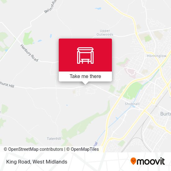 King Road map
