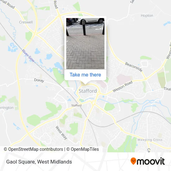 Gaol Square map