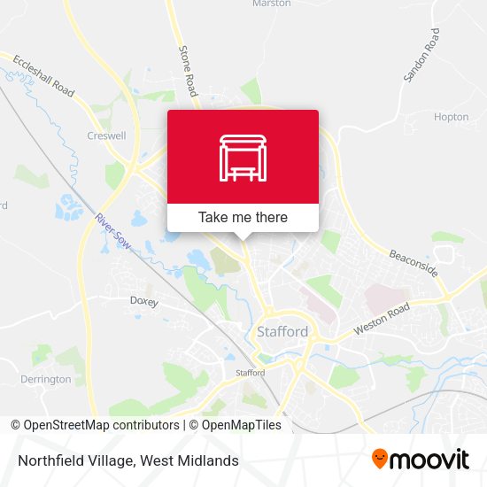 Northfield Village map