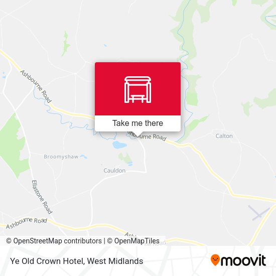 Ye Old Crown Hotel map