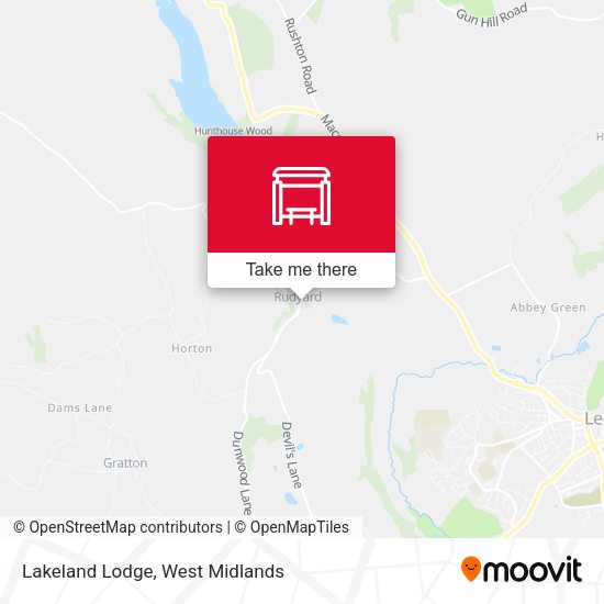 Lakeland Lodge map