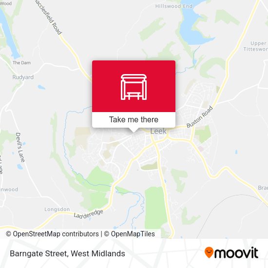 Barngate Street map