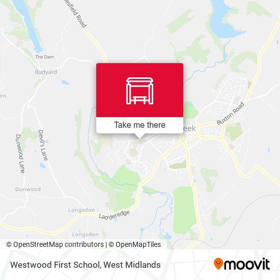 Westwood First School map