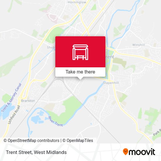 Trent Street map