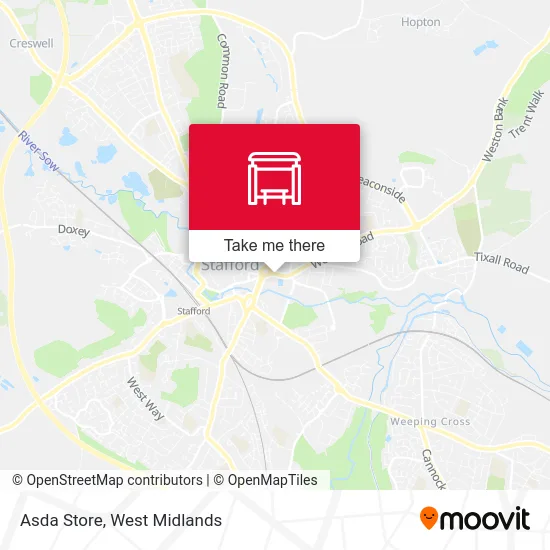 Asda Store map