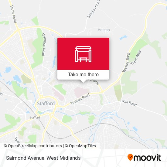 Salmond Avenue map