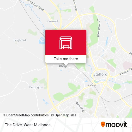 The Drive map