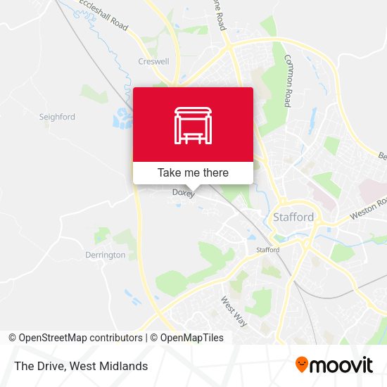 The Drive map