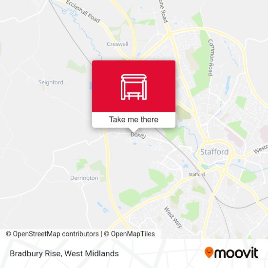 Bradbury Rise map